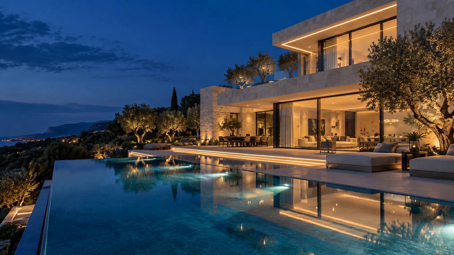 Villa contemporaine — image d’ambiance générée